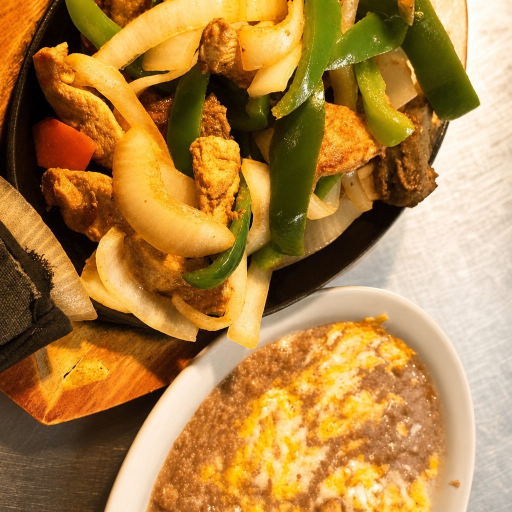 Pollo Steak Combo Fajita.