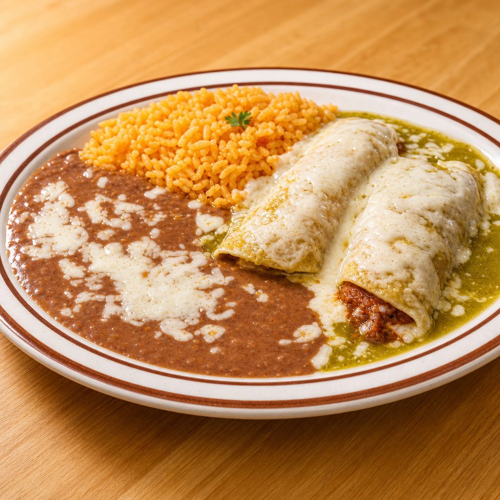 1. Two Enchiladas.