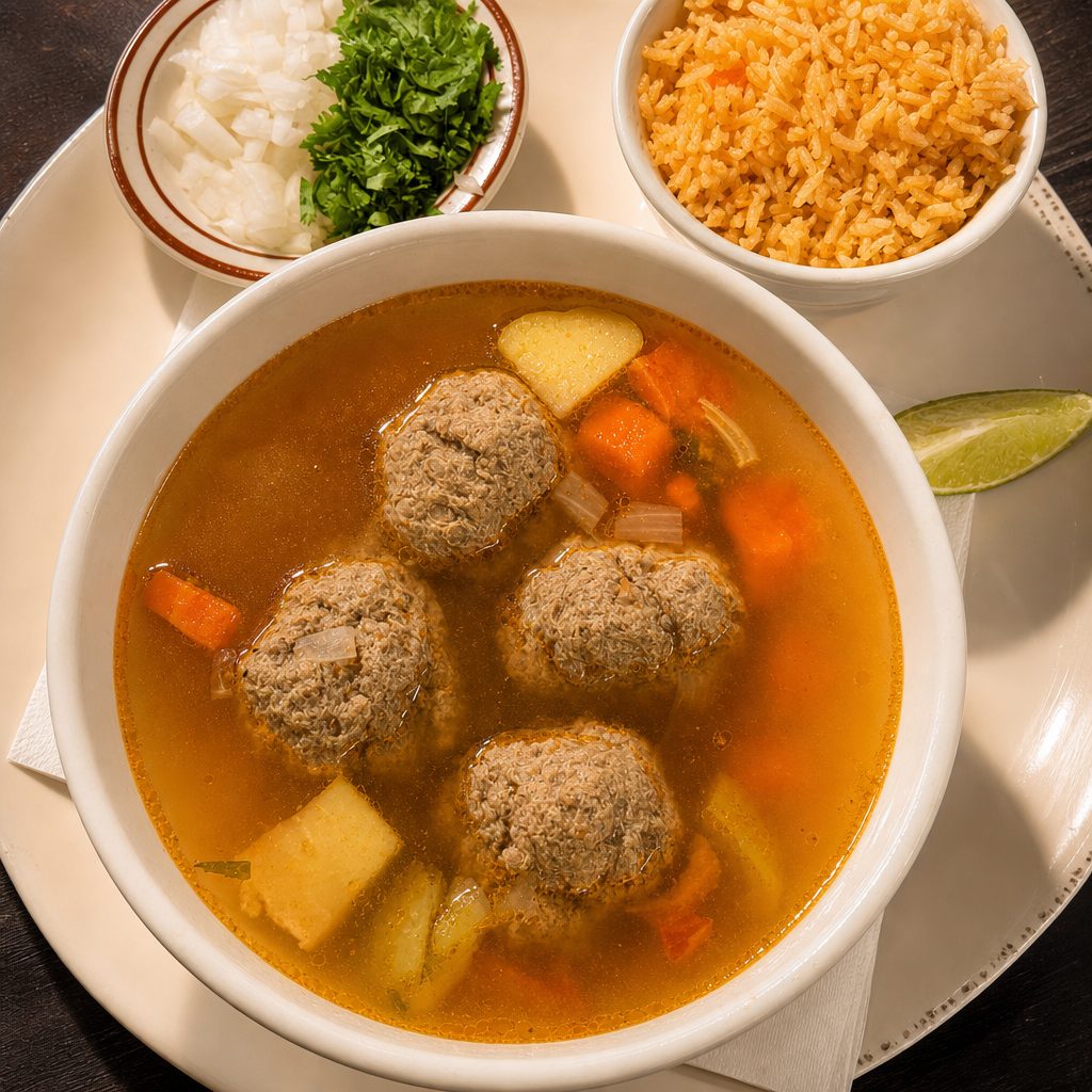 Albóndigas.